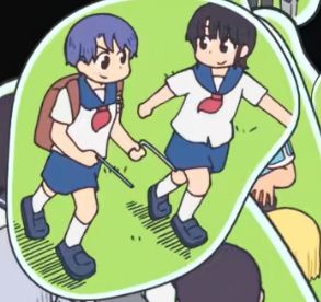 Matsuri and Eri from City The Animation