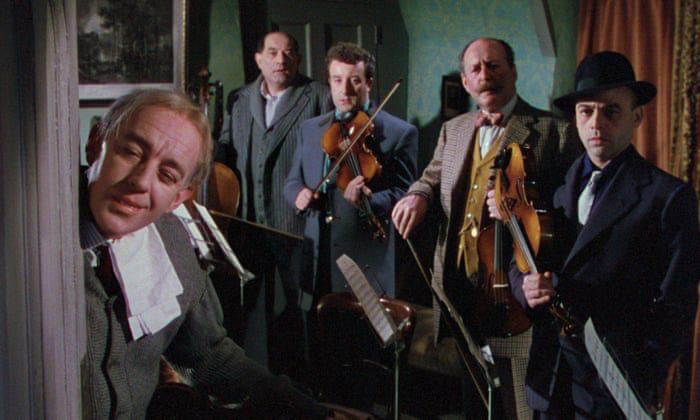 The Ladykillers gang led by Alec Guinness