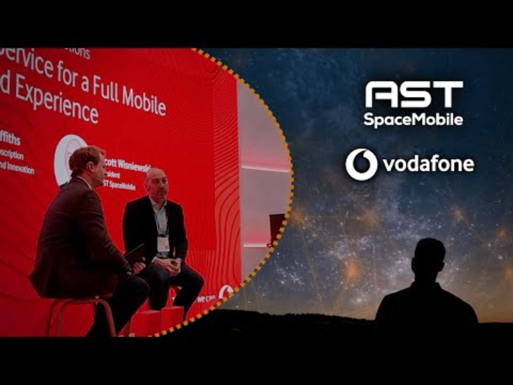 AST SpaceMobile at MWC Barcelona 2025 - V-Talk at the Vodafone Booth with Scott Wisniewski