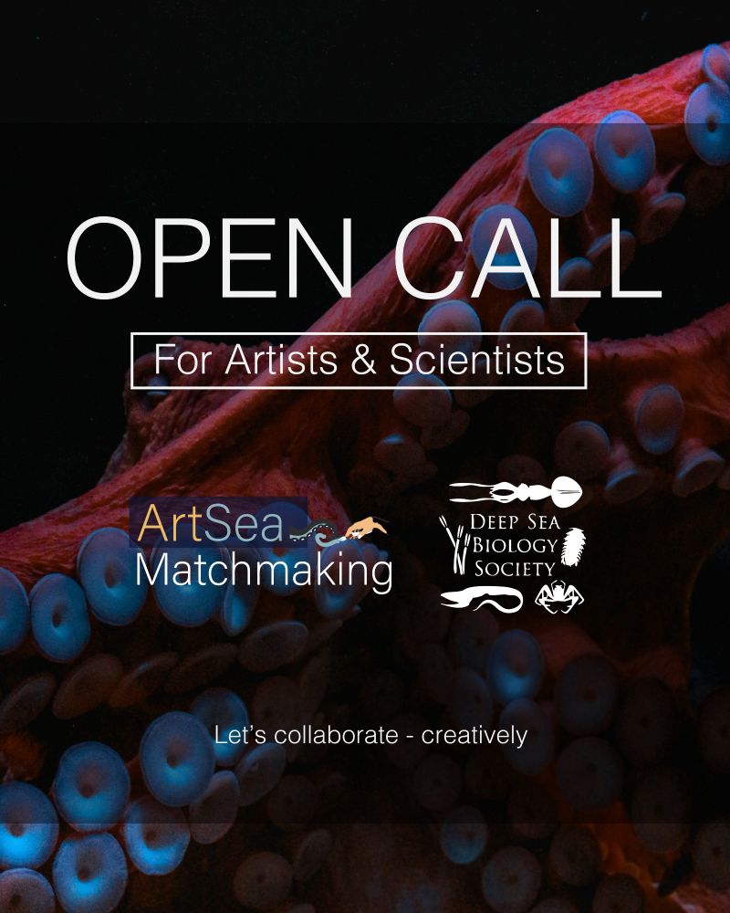 Are you inspired by the mysteries of the deep? We're launching a new initiative ArtSea Matchmaking that pairs artists and scientists for creative collaborations rooted in deep-sea science.
Together, you'll co-create compelling work that bridges disciplines and reaches wider audiences through exhibitions and outreach.