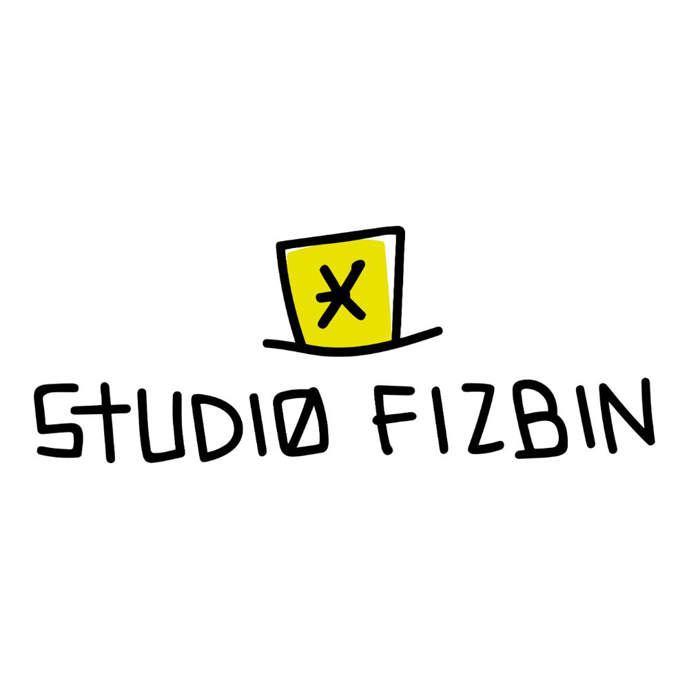 Studio Fizbin logo on a white background.