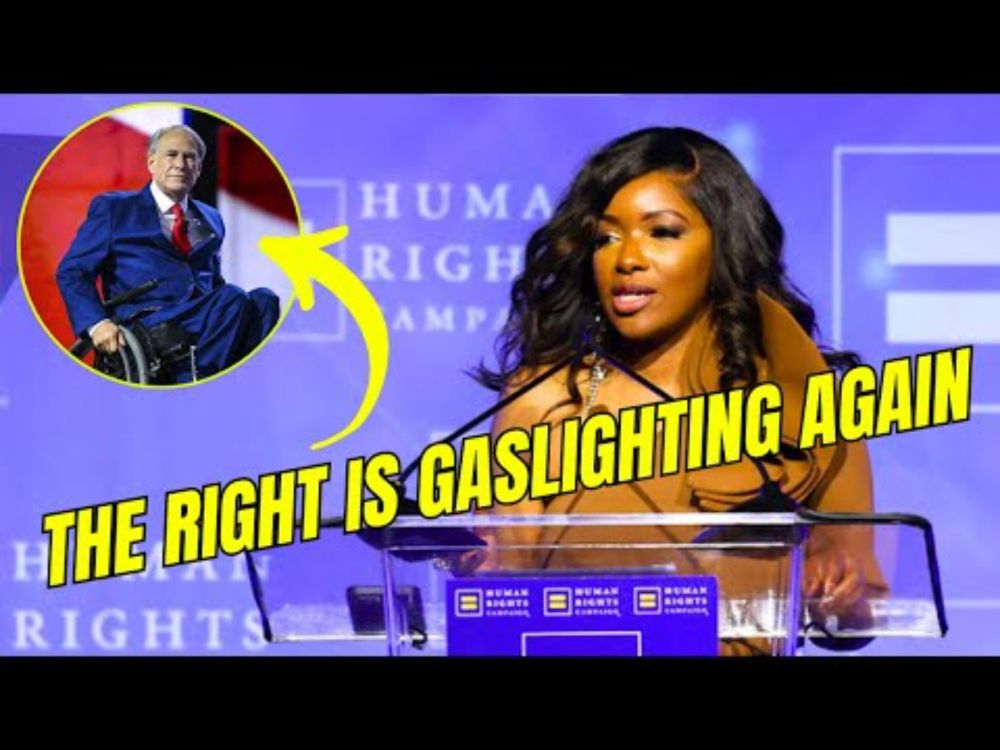 MAGA Gets TRIGGERED By JASMINE CROCKETTS Joke About Greg ABBOTT