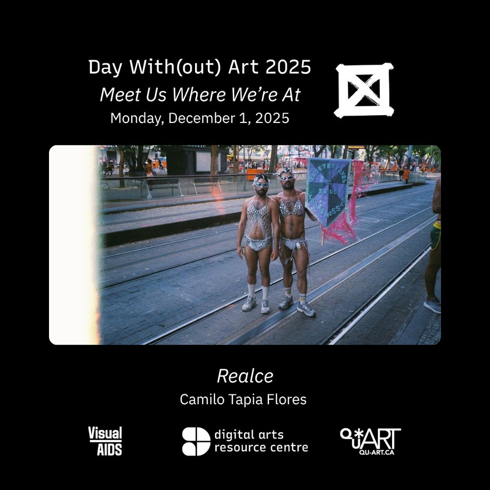 Camilo Tapia Flores_Realce (Highlight).JPG Camilo Tapia Flores, Realce (Highlight), 2025. Commissioned by Visual AIDS for Meet Us Where We’re At.