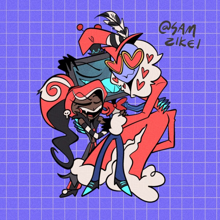 velvette vox and valentino hugging just 3 menaces cuddlin