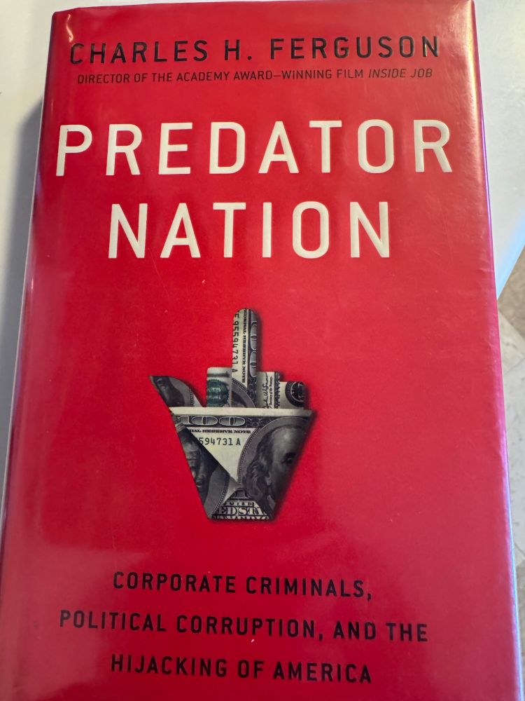 Predator Nation book