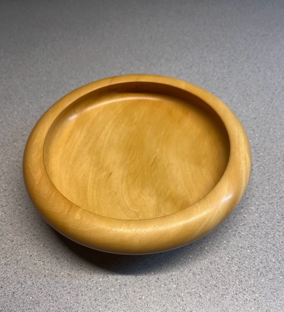 Yellow Heart bowl top view