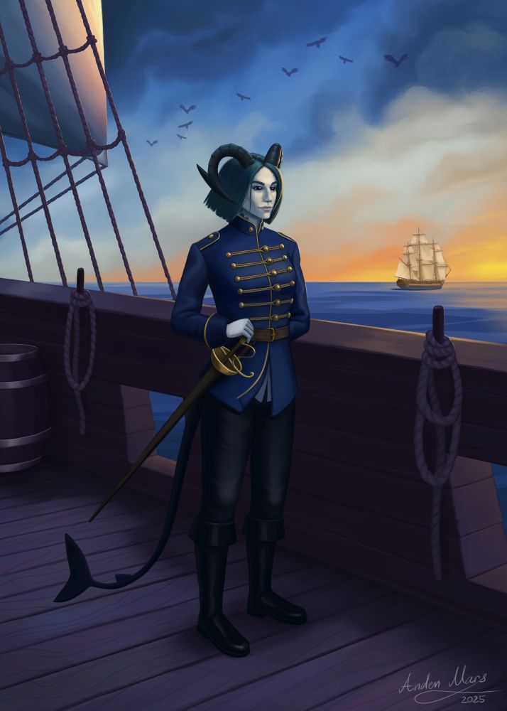 Dnd character tiefling 