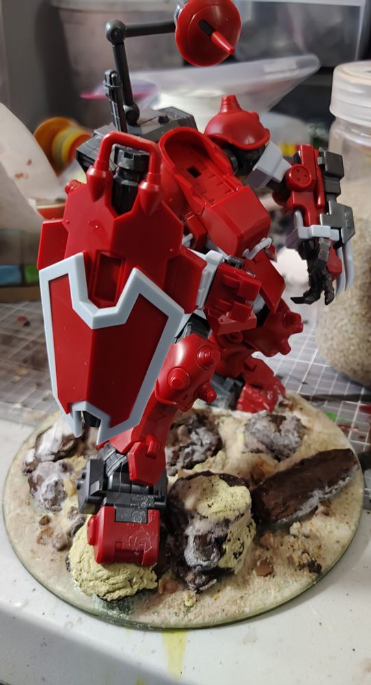 A forward shot of the same pose, which emphasizes the energy of the character