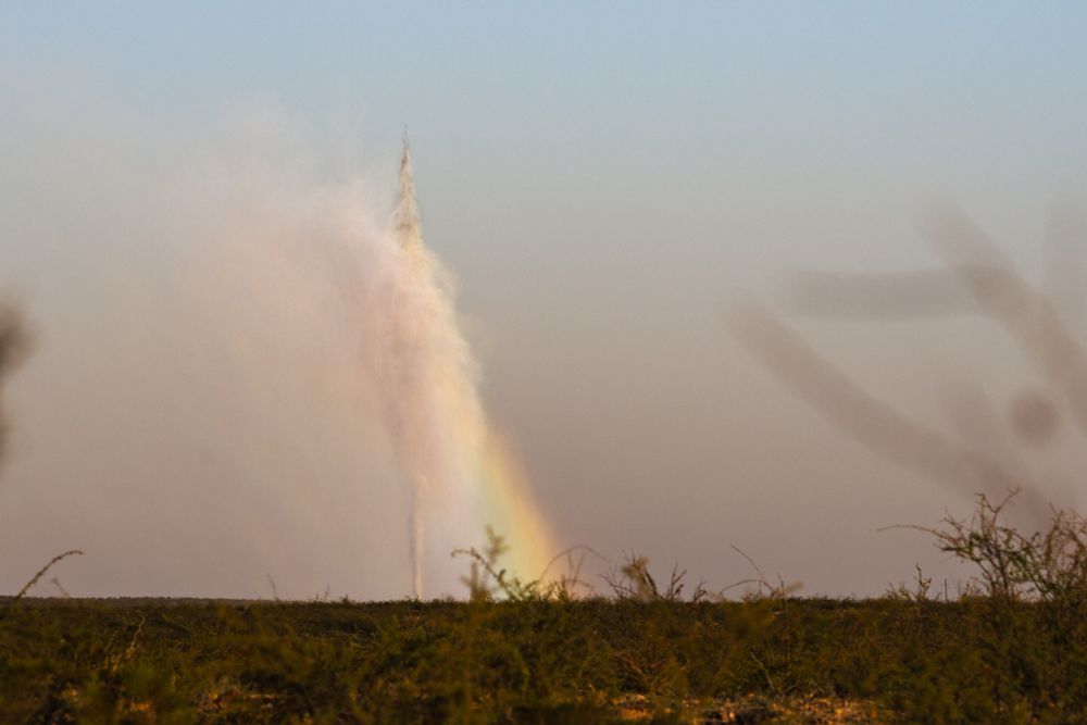 Blowout Erupts in West Texas’s Permian Basin, Creating 100-Foot Tower of Oily Water