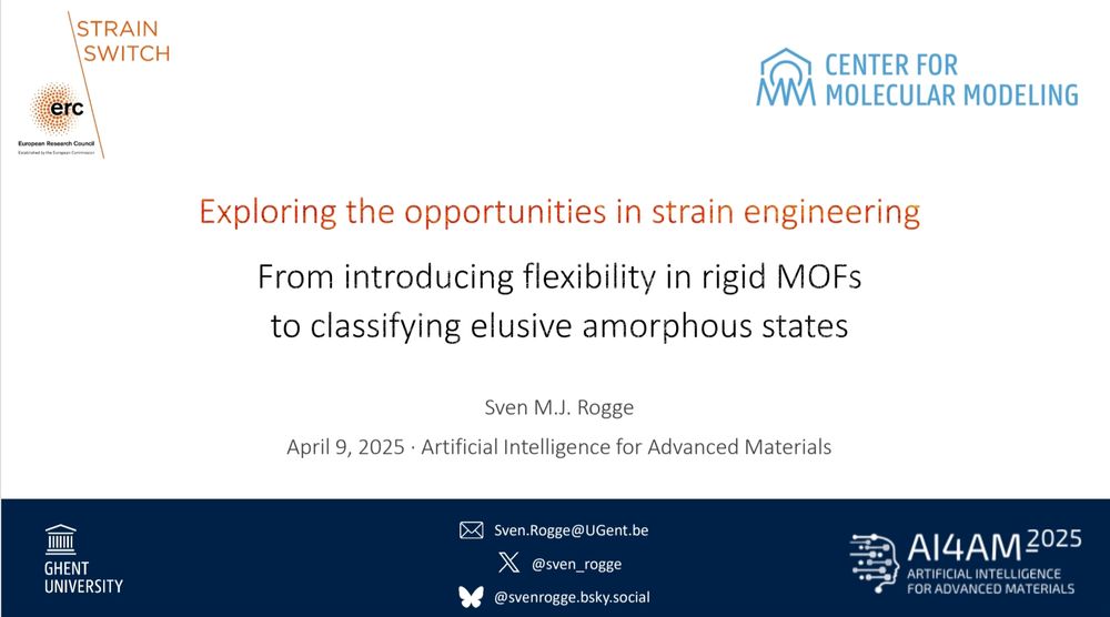 First slide of the talk I'll be presenting 