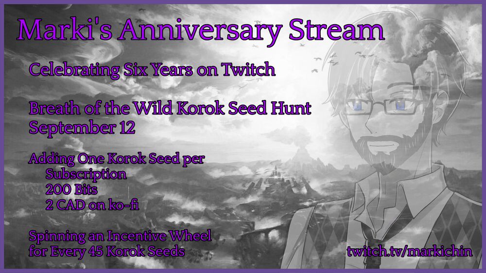 Marki's sixth anniversary announcement.