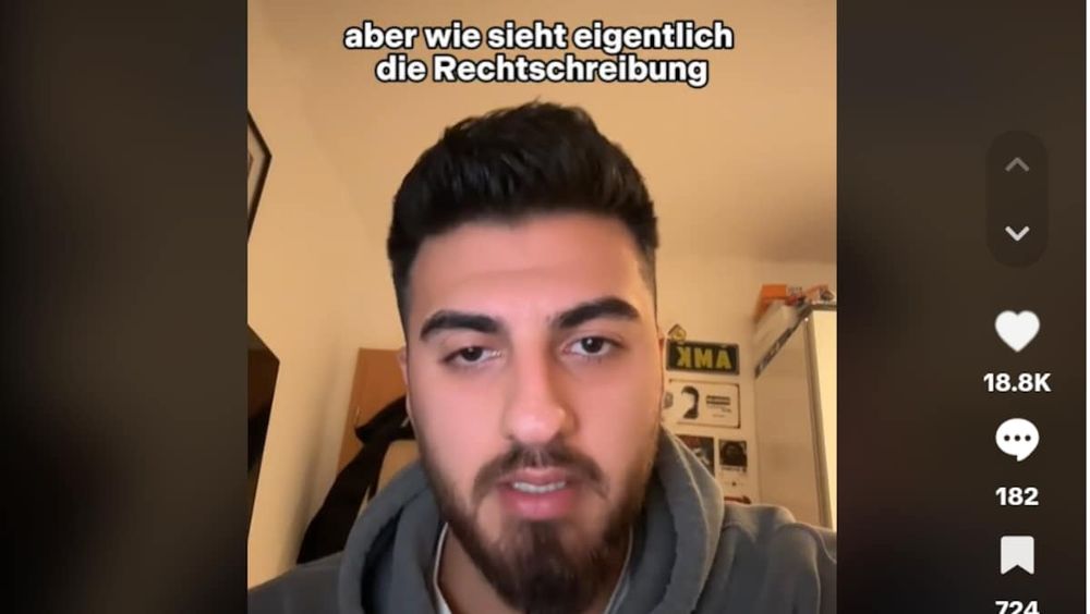 „Das Metrum ist hier Jambus oder gequirlte Schei**“ - Deutsch-türkischer Influencer bringt Nazis korrektes Deutsch bei