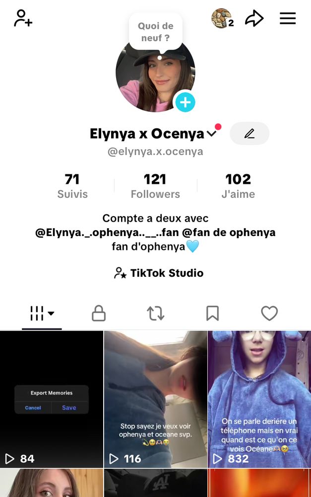 Et c’est le compte à deux avec une bgnya Elynya x Ocenya 