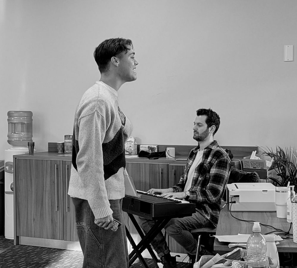 Bradley Riches singing