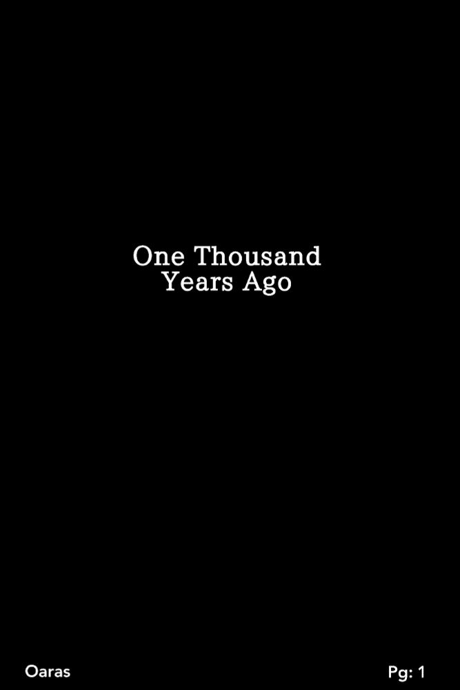 "One Thousand Years Ago" (Oaras Pg:1)