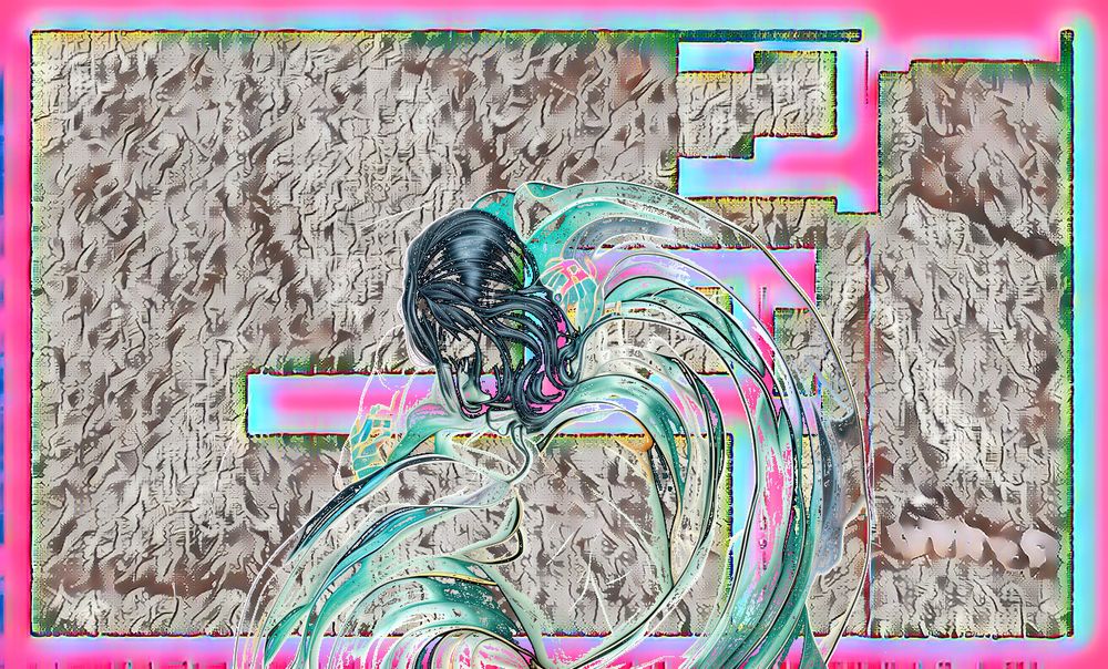 COB#179129 #psychedelicart #ai #databending #nft #cryptoart #glitchartist #surrealism #glitchartistscollective #3dart