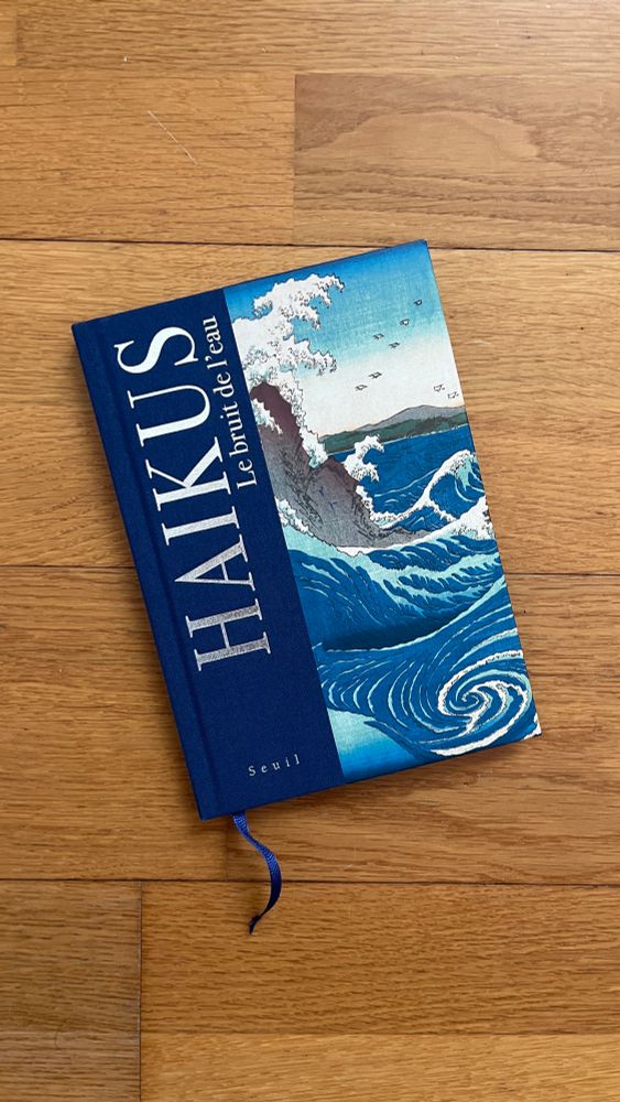 Couverture du livre Haikus le bruit de l’eau
