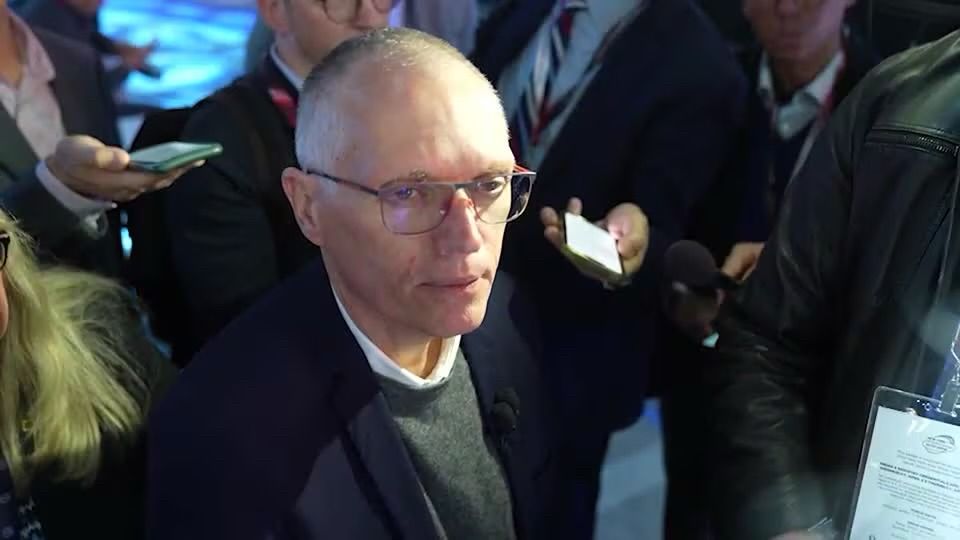 Carlos Tavares looking like a Euro Larry David