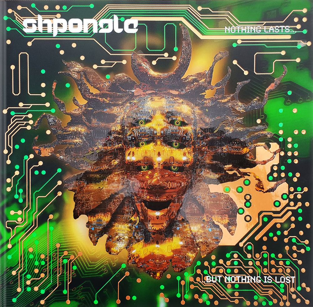 shpongle - nothing lasts... but nothing is lost album cover