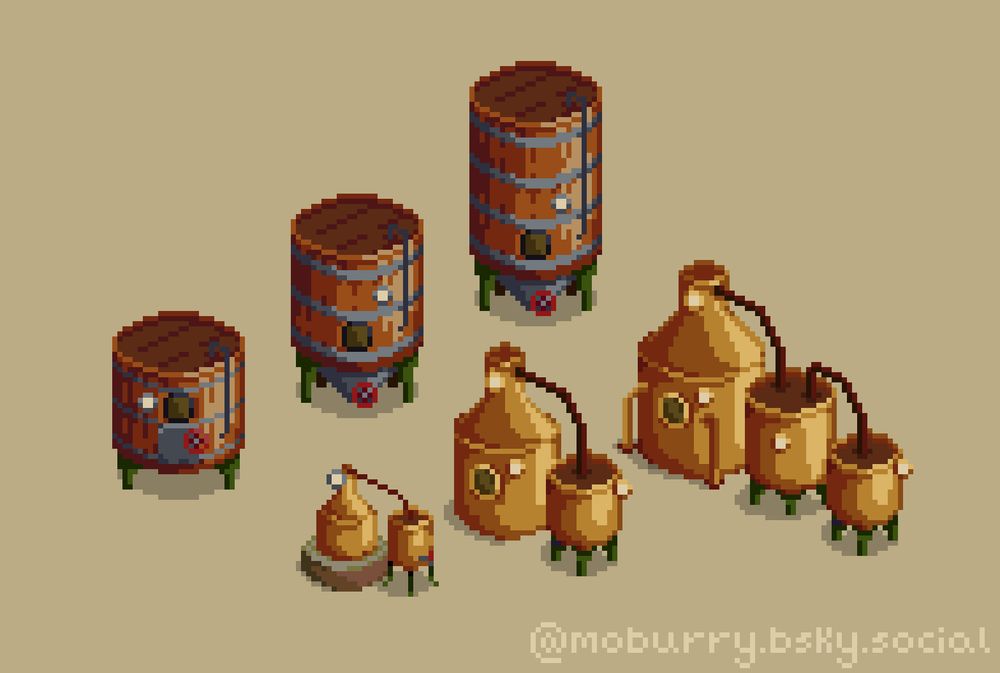 fermenters and stills!