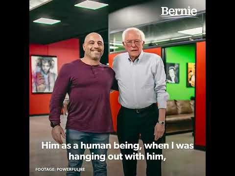 Joe Rogan Says He's Voting for Bernie