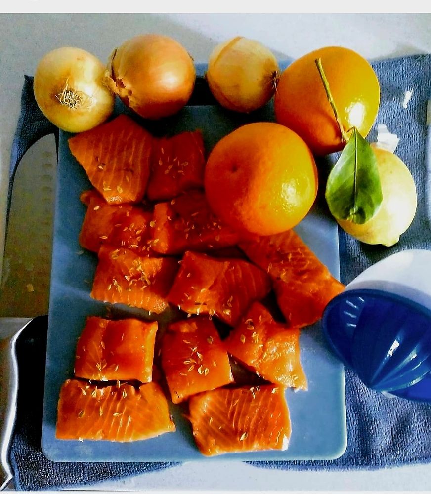 salmon ala naranja hoy