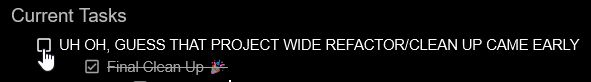 i did it
i beat the refactor dragon