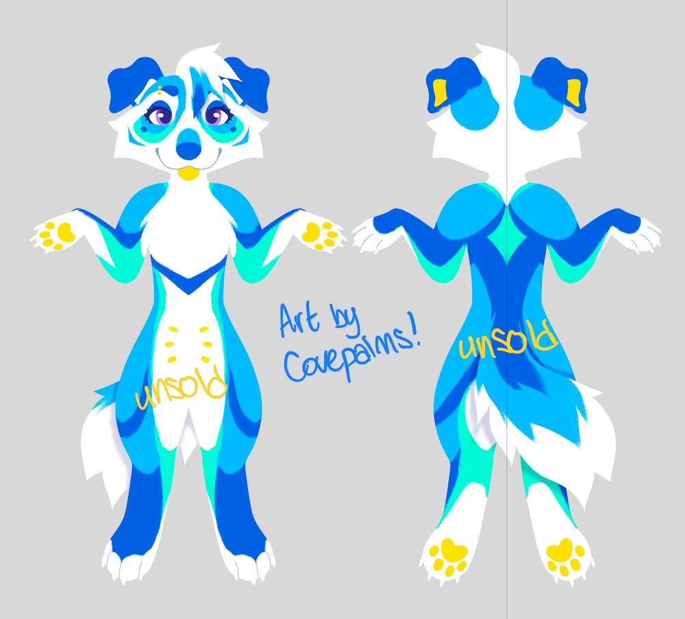 Blue doggy