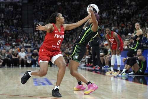 Missing Clark, Fever soar past Lynx 74-59 to win WNBA Commissioner's Cup