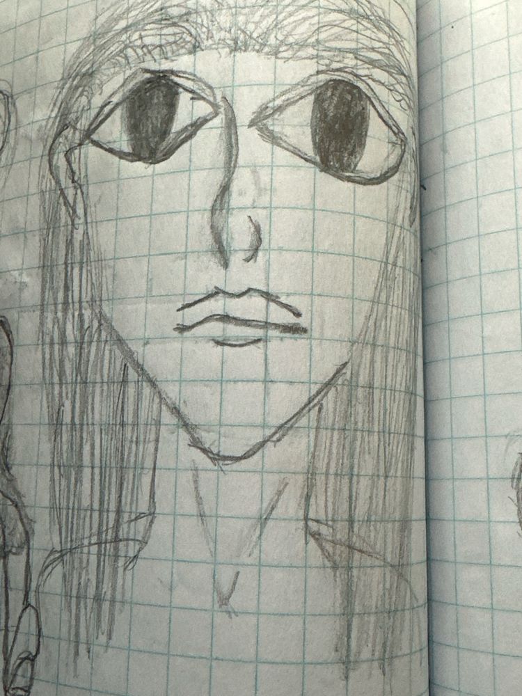 Anime character drawing