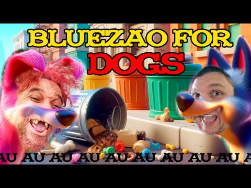 Bluezao for Dogs #000001 - O primeiro canal só para cachorros e não humanos! AU AU! BEBIDA DE PET?