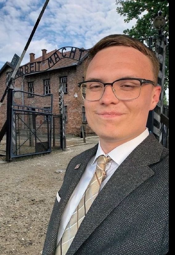 The Republican Nazi Sympathiser smirking like a fucking inbred, motherless, fascist, dog-fucking cunt