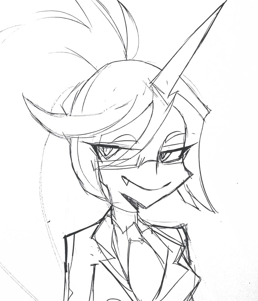 Doodle of Kneesocks from paswg 