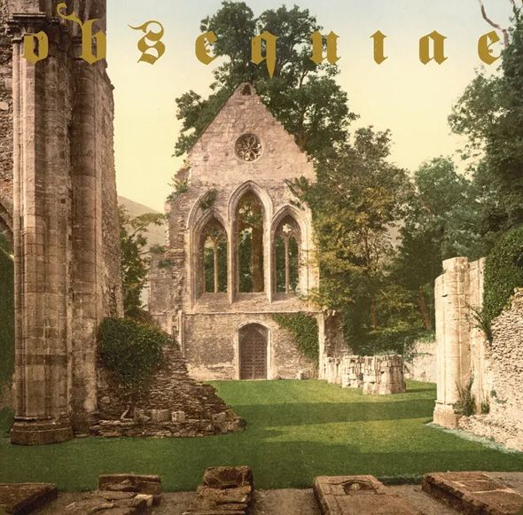 the cover of obesquiae’s ‘aria of vernal tombs’