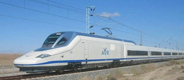 Talgo 350 (also known as Renfe class 102 and "El Pato", meaning "The Duck" in Spanish)