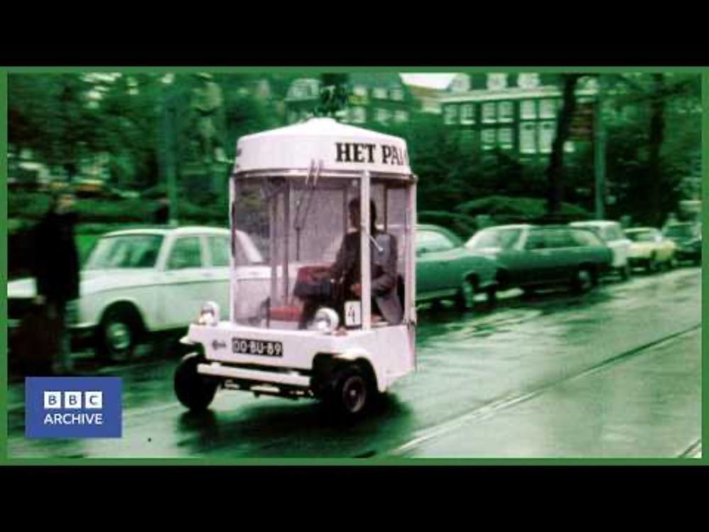 1974: WITKAR - Amsterdam's TRANSPORT REVOLUTION? | Tomorrow's World | Retro Transport | BBC Archive