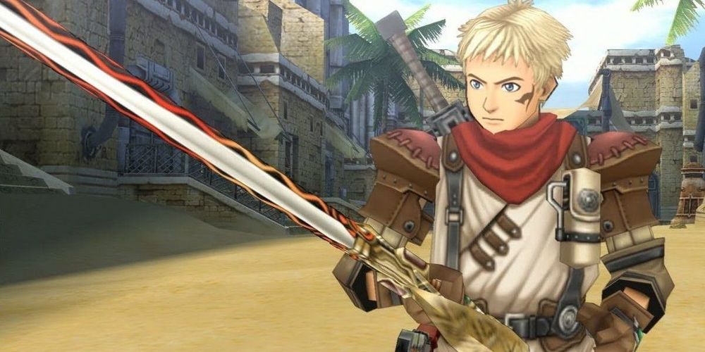 Jaster Rogue from video game Rogue Galaxy