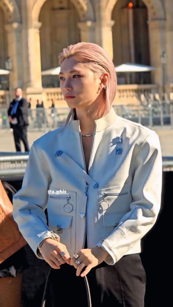 Felix Stray kids Paris fashion week kpop