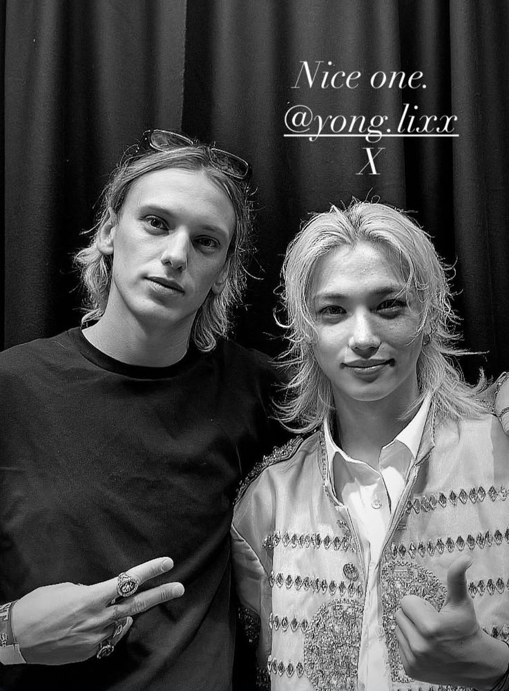 Felix Stray Kids kpop Jamie Campbell Bower London Concert 