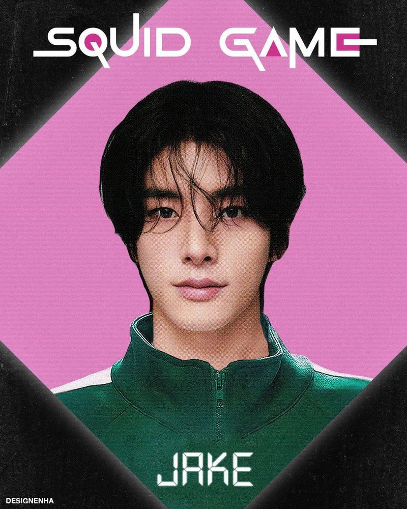 Jake Enhypen kpop Squid Games