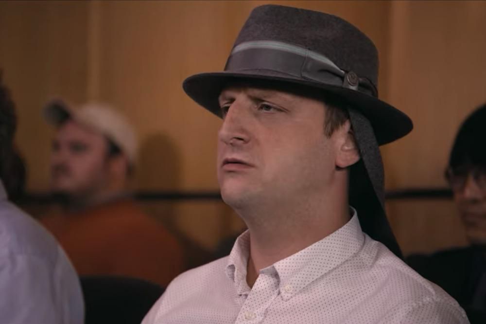Still from “I Think You Should Leave” sketch “Brian’s Hat”