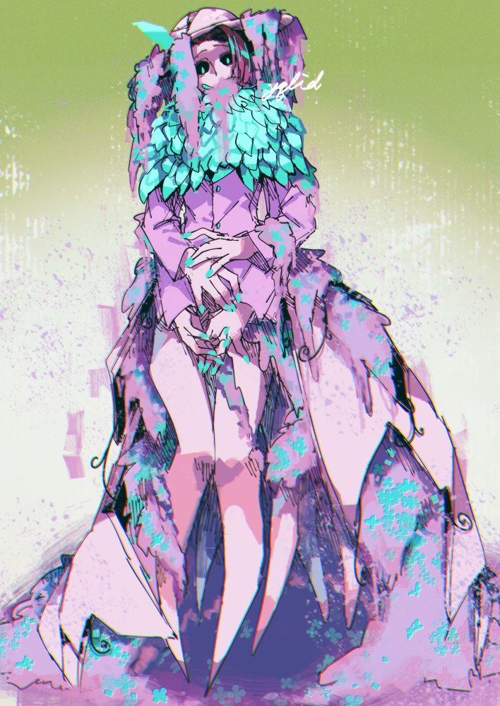 弊支部マリネル職員　愛称：ねるね（管理人しか呼ばない）　性別：ねるね（？）
- Marinel, L corp. employee OC