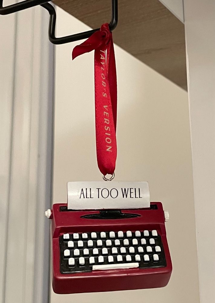 My All Too Well ornament. 