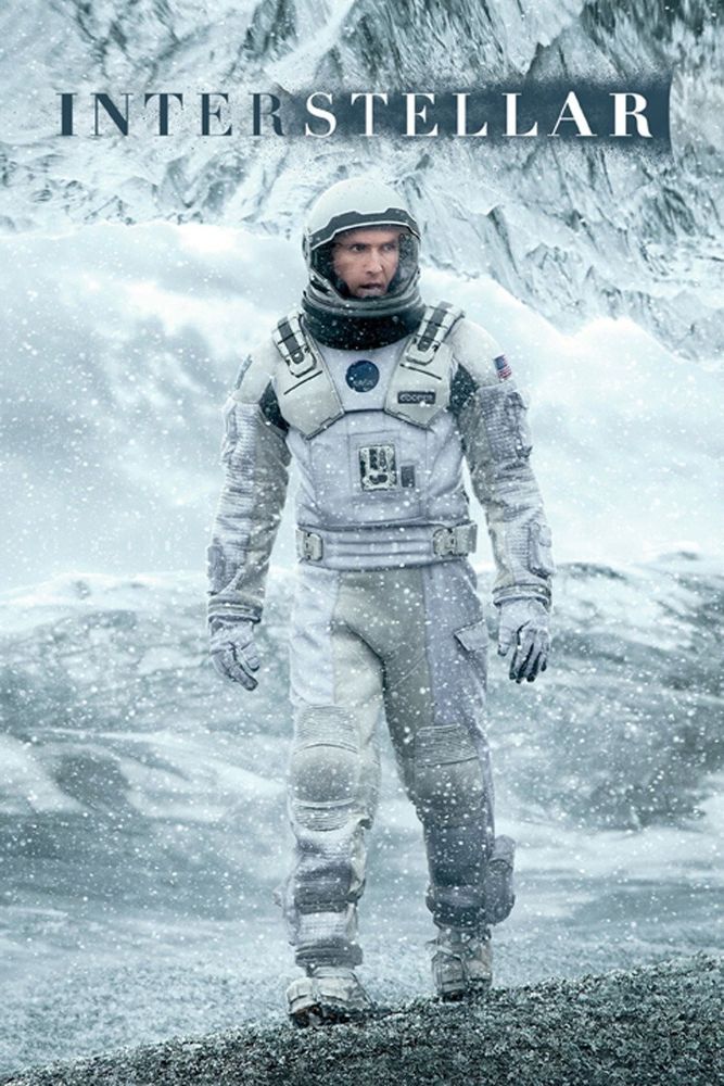 movie poster for interstellar