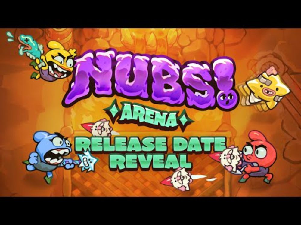 Nubs!: Arena | Release Date Reveal Trailer