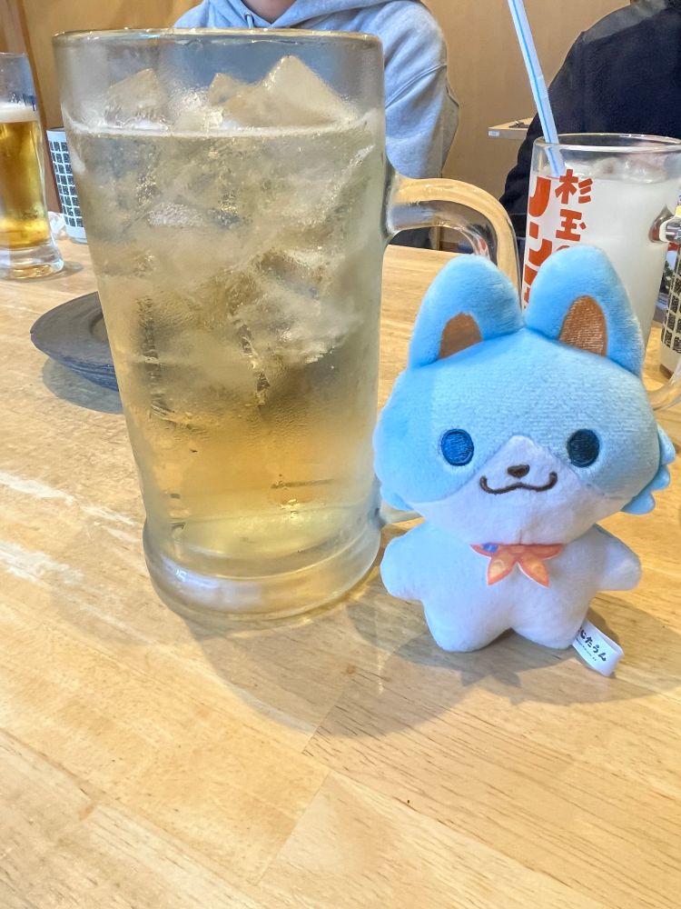 角ハイボールとトラたうん