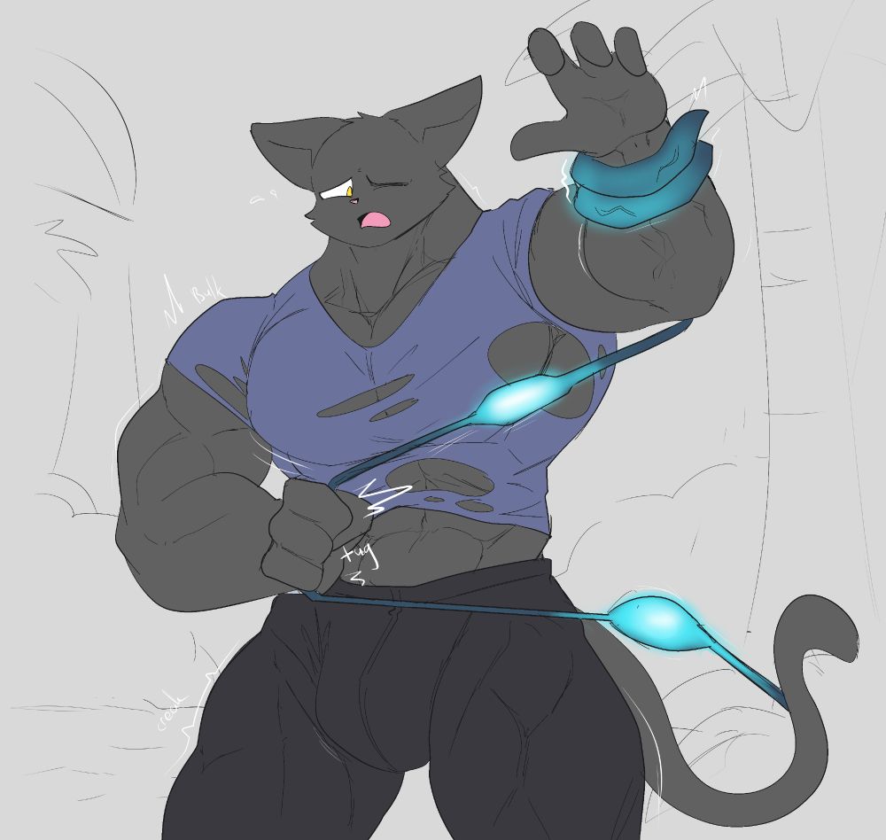 Several minute passes, the victim has grown enormous thanks to the plant. He attempts to pull the plant off his arm but it refuses to let go. 
The plant continues to pump strange fluid into him, causing further growth.
