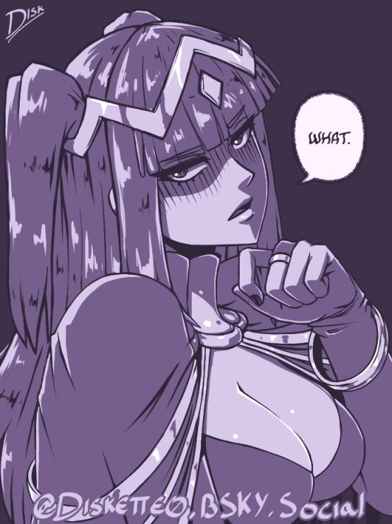 Tharja from this hit Nintendo 3DS video game Fire Emblem Awakening for the Nintendo 3DS family of systems. Looking at you with annoyance in her eyes.
Text bubble reads: "What."

Get my early stuff, exclusive stuff and comic stuff over on patreon.com/Diskette

#Drawing #Art #Illustration #Illust #FanArt #Nintendo #NintendoFanArt #Manga #Anime #Tharja #Wife #Robin #RobinFireEmblem #TharjaFireEmblem #FireEmblemAwakening #FE13 #FireEmblemHeroes #FEHeroes #ThisIsMyWife #FEH #VideoGames #Gaming #Waifu #3DS #RKGK #Sketch #MyArt
