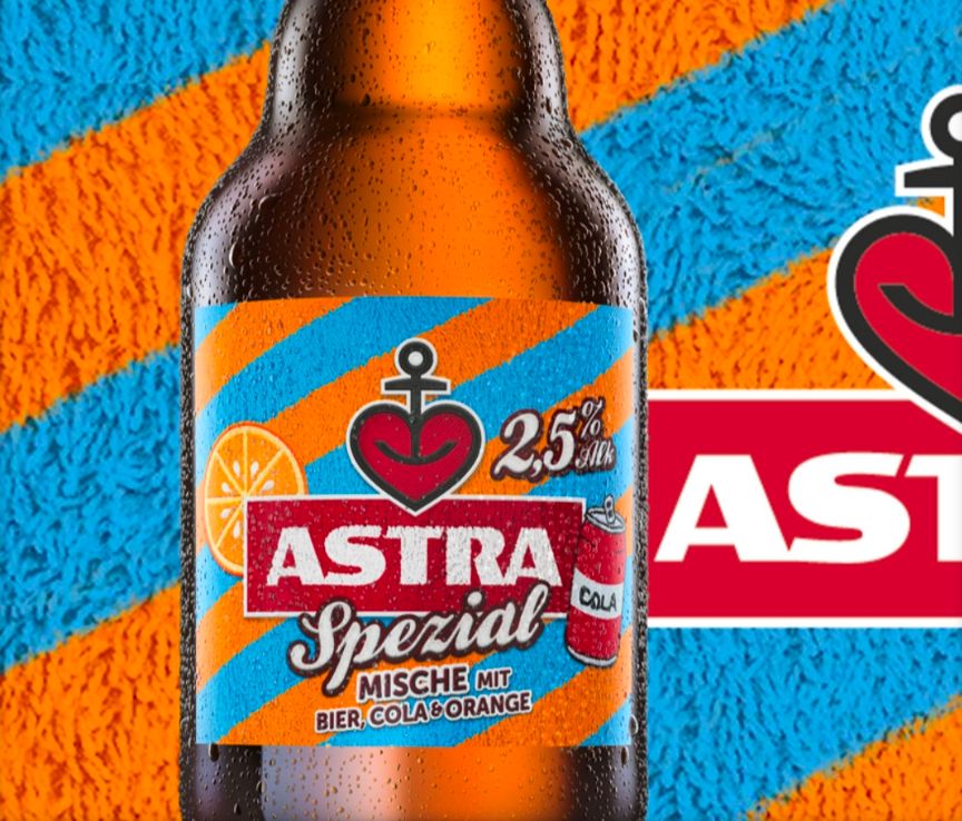 Picture of Astra's new "beer"?