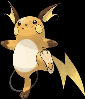 Raichu from the Pokémon series